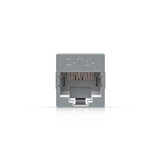 Adaptor RJ45 Inline Cat6A ecranat pentru interior UniFi Ubiquiti, Pachet 10 buc., UACC-RJ45-Coupler-C6A